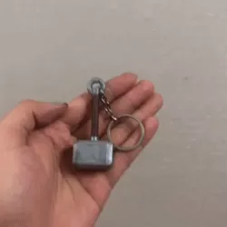 Thor Hammer Keychain