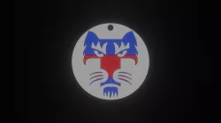 Tigre / Tiger Keychain
