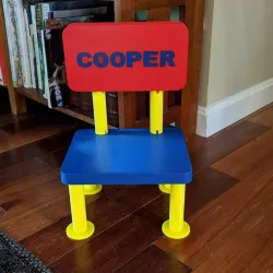 Toddler Sized Chair - Big Bottom