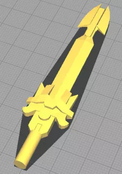transformers Blitzwing sword