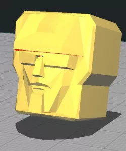 Transformers Devastator head