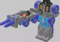 Transformers Drillbit para Cybertron Metroplex