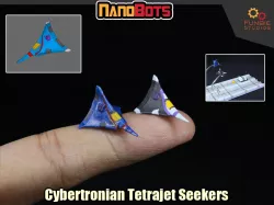 Transformers Nanobots Cybertronian Tetrajet Seekers