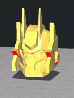 Transformers Volcanicus Head