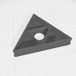 Triforce Cookie Cutter