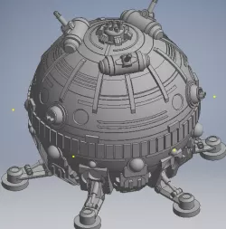 Trutzburg Dropship for BattleTech