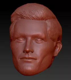 Tyler Hoechlin Superman Head for McFarlane figure