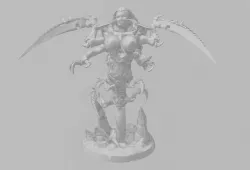 Tyranid Spitter Bugs Female Poxy One Page Poxy PINUP War Games 1-4 Models