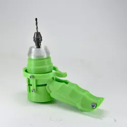 Vacuum Dremel with integrated RPM control