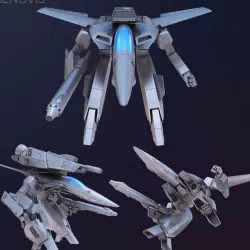 VF-1 Valkyrie Gerwalk Mode (incl. FAST Packs)
