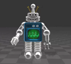 vintage roboter