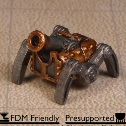 Walking Robot Eldritch Cannon for DnD Artificer