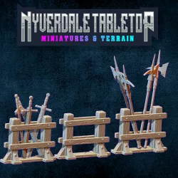Weapon racks (scatter terrain)