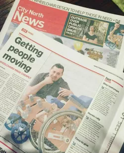 Wheelchair for people in third world countries 'HU-GO'