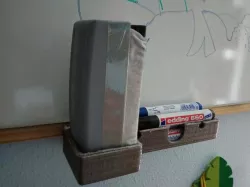 whiteboard marker eraser holder