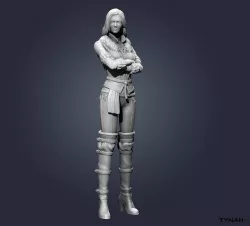 Yennefer of Vengerberg MINIATURE THE WITCHER