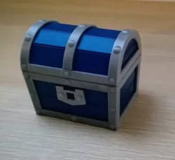 Zelda like chest box with hinge multi color