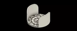 Zodiac sign coasters with holder