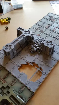 Zone Mortalis Terrain - Ruins (28mm terrain)