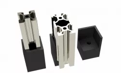 2020 extrusion tapping guide for 2040, c-beam, etc.