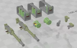 28mm Vehicle Mounted Defensive Machine Gun