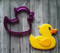 3 pc duck cookie cutter