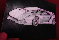 3D Lamborghini Sesto Elemento