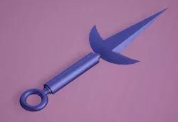 3d print ninja kunai