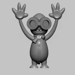 3D STL model figure