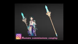 3MF STL Genshin impack Genshin Impact Skyward Spine