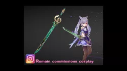 3MF STL Primordial jade sword