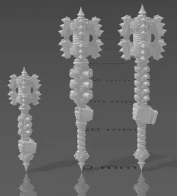 9.8m/s^2 Mace for Iron Boys
