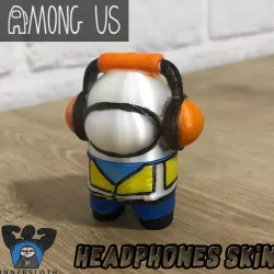 AMONG US - HEADPHONES SKIN (HALF BODY NEW GENERATION)