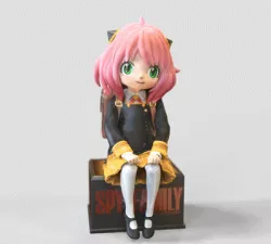 ANYA FORGER V2 Sitting pose - SPY X FAMILY -スパイファミリー, SUPAI FAMIRĪ- 間諜家家酒-FANART FIGURINE