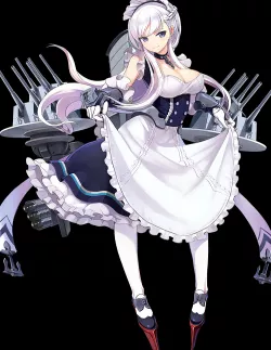 Azur Lane Belfast anchor