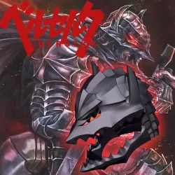 Berserk helmet, casco Berserk