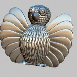 Bird, bird 3D model STL file