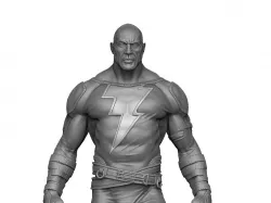 Black Adam. STL 3d printable.
