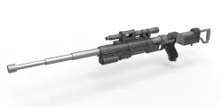 Blaster rifle A-180 from Star Wars