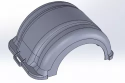 BMW e28 blower cover