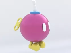 Bomb omb- pink
