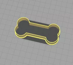 Bone for Dog - Cookie Cutter