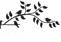 Branch with birds