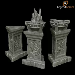 Brazier set - Necromancer Range - LegendGames