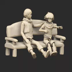 Brothers on Bench: A Tale of Two Sons