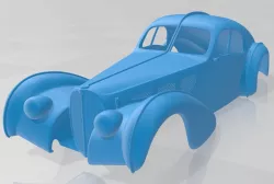 Bugatti Type 57 Atlantic 1936 Printable Body Car