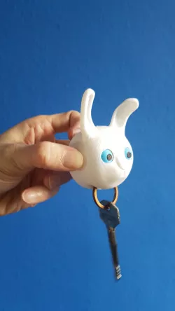 Bunny wall key holder