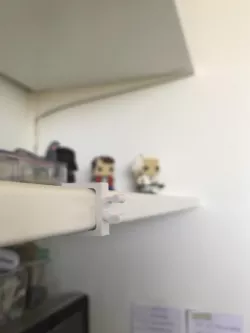 Cable Clip for Ikea Boaxel shelf