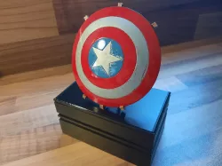 Captain america Shield - Museum Exposure