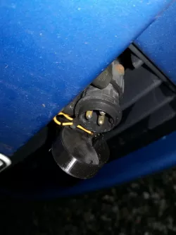 Car heater socket cover